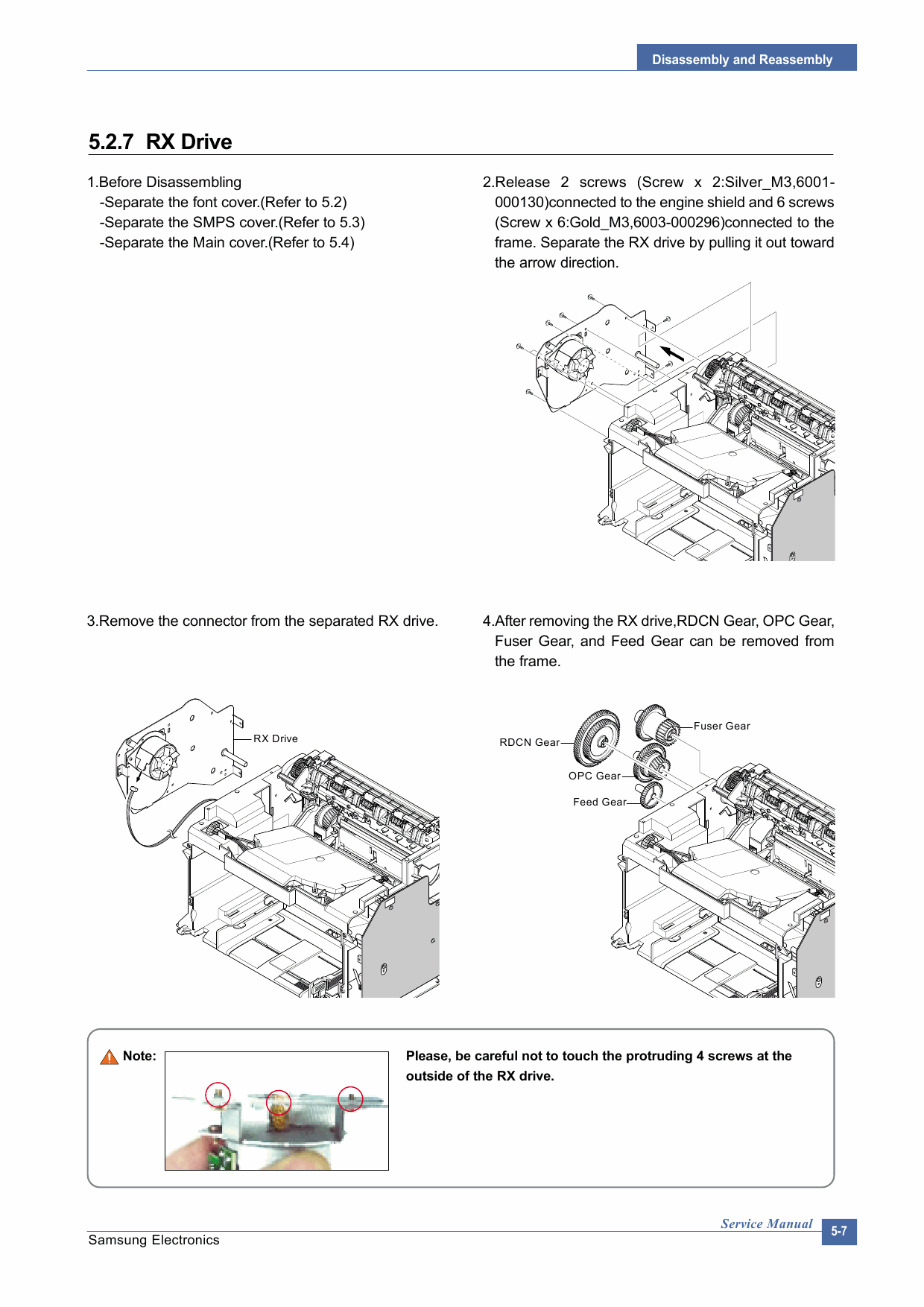 Samsung Laser-Printer ML-1600 1610 Parts and Service Manual-4